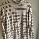 Bohme Lightweight striped mock neck sweater Photo 3