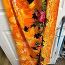 Vintage Orange sunset palm tree beach cover up / wrap skirt by koko knot Size undefined Photo 0