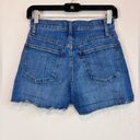 Madewell  Exposed button fly  High-Rise Denim Shorts Size 24 Photo 2