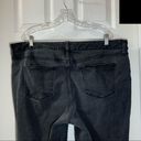 st. john's bay St. John’s Bay Faded Black Denim Capri Jeans size 22W Photo 8