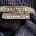 BCBGMAXAZRIA Wool Button Up Shirt XS Preppy Dark Academia Professor Classiccore Photo 5