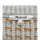 Madewell  Striped Barfield Wool Metallic Knit Cropped Crewneck Sweater Small Photo 5