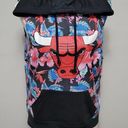 Nba  Chicago Bulls floral sleeveless hoodie size large Photo 0