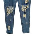 One Teaspoon  Awesome Baggies Destroyed Jeans Wolf Blue Size Photo 4