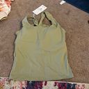 Halara NWT  small green tank top Photo 0