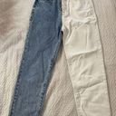 PacSun  high rise straight two tone jeans worn once Photo 0