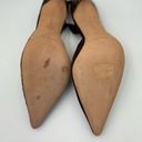 Manolo Blahnik  Sz 38 1/2Snakeskin Brown Pointed Stiletto Slingback Heel Pumps Photo 10