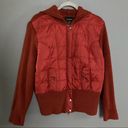 Lane Bryant Amazing vintage  quilted knit bomber style sweater jacket 18/20 Photo 2