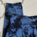 Lou & grey  black blue tie dye Capri leggings Photo 9