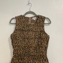 Marvin Richards  Leopard Print Sleeveless Sheath Dress Sz 4 Photo 1