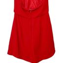 ASTR  the Label High Neck Halter Neck Red Romper Backless Womens Size Small Photo 6