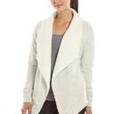 Gaiam  Compass Sherpa Open-Front Wrap Yoga Cardigan Size XS Photo 0