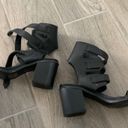 Boohoo  buckled block heel sandal Photo 4