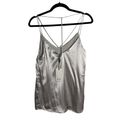 Bardot  Mercury Wind Chime Silver Strappy Cami Tank Top NWT Photo 2