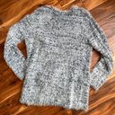 Divided Grey Open Cardigan Eyelash Knit Softest with Pockets Small H&M Photo 1