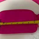 Lululemon  Mini Belt Bag Sonic Pink/Red Merlot Rare Limited Color NWOT 7” Photo 14