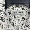 Ariat  White Horse Print Button Down Shirt Women’s Size Small S Photo 2