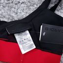 Reebok  x Cardi B Bralette Logo Athletic Sports Bra Black Red Women's Size XS Photo 4