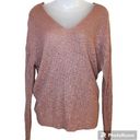 The Moon  & Madison Pink Knit Long Sleeve Sweater Size Small Photo 0