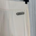 Adidas  Originals Retro Luxury Ribbed Flare Pant Off White size S Small Photo 8