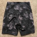 Danskin Women’s  High Rise Tie Dye Biker Shorts Black Gray Size S Photo 5