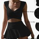 Black Athletic Matching Set Size M Photo 2