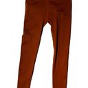 Spiritual Gangster  Ribbed, High waist leggings Size S/M Burnt Orange compression Photo 2