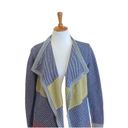 CAbi  Cascade Open Cardigan Blue Size S Bohemian Coastal Cozy Casual Cotton Cute Photo 4