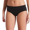 Nike New.  black full cut bikini bottoms. Photo 1