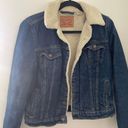 Levi's Levi’s Sherpa Lined Denim Trucker Jacket Photo 1