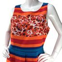 Tracy Reese Plenty Dresses  Women Size 10 Sasha Floral N Stripes Dress Multicolor Photo 1