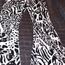 Chatoyant Bellbottom Pull On Pants XL Animal Print Photo 2