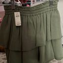 Aerie Olive Green Skirt Photo 2