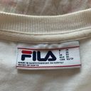 FILA White TShirt Logo Oversized Photo 3