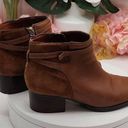 Ralph Lauren Lauren  Damara Ankle Camel Tan Color Boots Booties Sz 7.5 B Photo 5