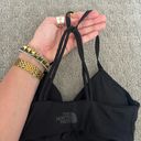 The North Face Black Sports Bra Criss Cross Back Size Xs Photo 3