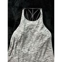 Lululemon  Women's Raise The Barre Tank Top Workout Shirt Cutout Back Bra Sz 6 Photo 1