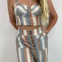 American Eagle Striped Two Piece Set Photo 1