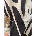 Natori  Nagashi Cropped Jumpsuit Abstract Butterfly Black White Womens Medium Photo 9