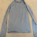 Lululemon Light Blue Swiftly Tech Long Sleeve Photo 0