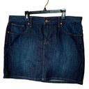 Gap COPY -  Jean Skirt. Dark Denim Wash. Photo 0