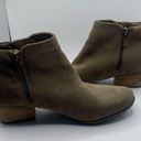 Blondo  Valli 2.0 Waterproof Suede Ankle Bootie Boot/Side Zip 10M Dark Taupe Photo 4