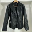 BCBGMAXAZRIA BCBG Black Leather Jacket Size Small Photo 0