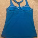 Nike Blue Racerback Workout Tank Photo 1