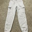 White Cargo Sweatpants Size XS Photo 1