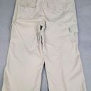 Lee  Jeans Womens 12M Khaki Cargo Utility Pants Cotton Light Wash Photo 1