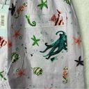 Hill House Size S The Skylar Pants Sea Creatures Linen Wide Leg Pockets NEW Photo 7