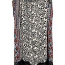 Angie  Boho Wide Leg Relaxed Loose Fit Cropped Floral Lace Trim Plus Size Pants Photo 0