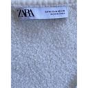 ZARA  V-Neck Long Sleeve‎ Cream Sweater Womens Size Medium Soft Cozy Photo 2