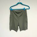 Danskin NWOT NEW  Olive Green Workout Biker Shorts Photo 2